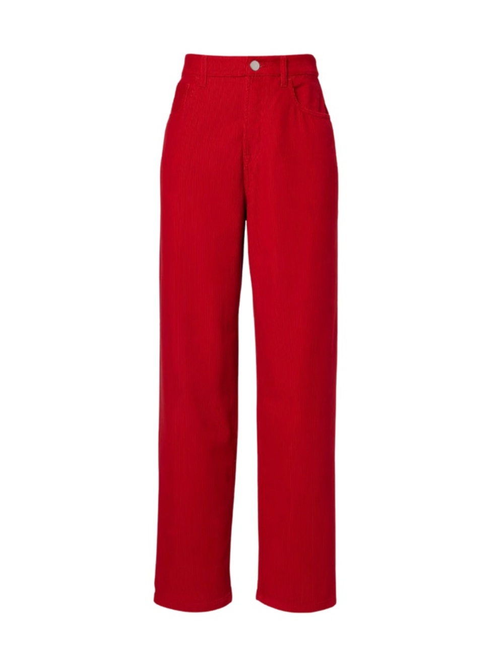 ROHE Red Corduroy Wide Leg Pants NWOT $520 sz EU 36